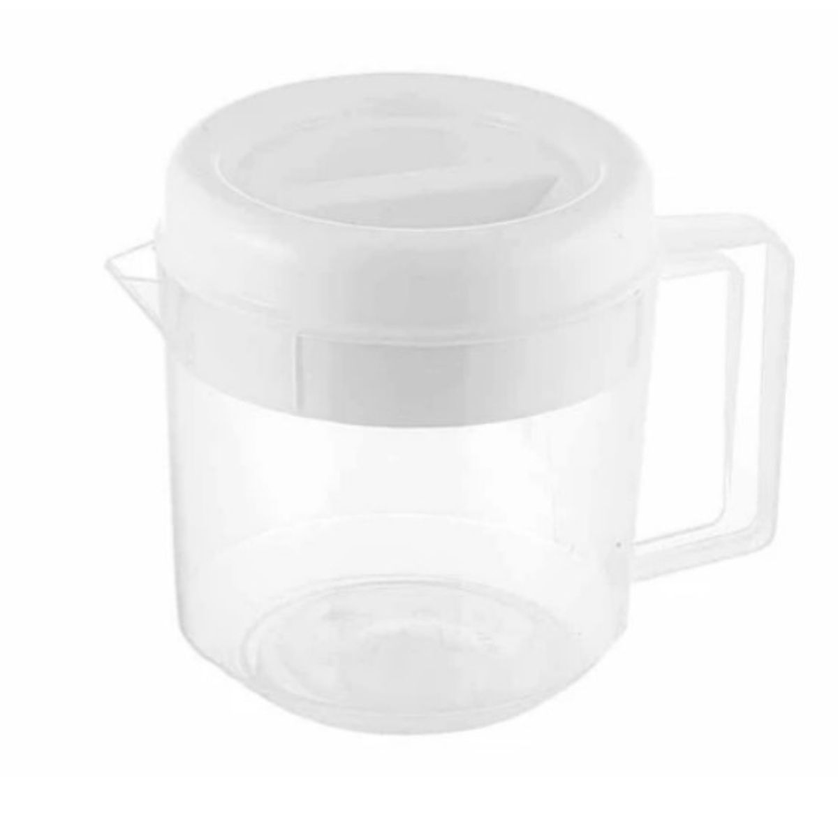 OEM - JARRA PLASTICA CON TAPA BLANCA VANIPLAS 1,5 LT