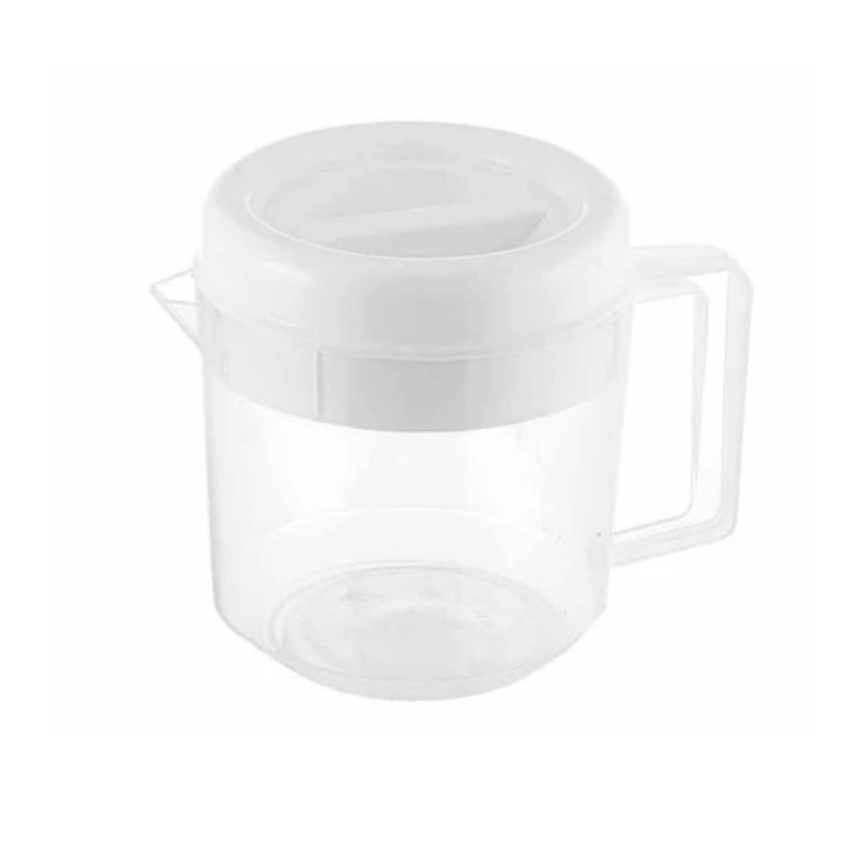 OEM - JARRA PLASTICA CON TAPA BLANCA VANIPLAS 1,5 LT