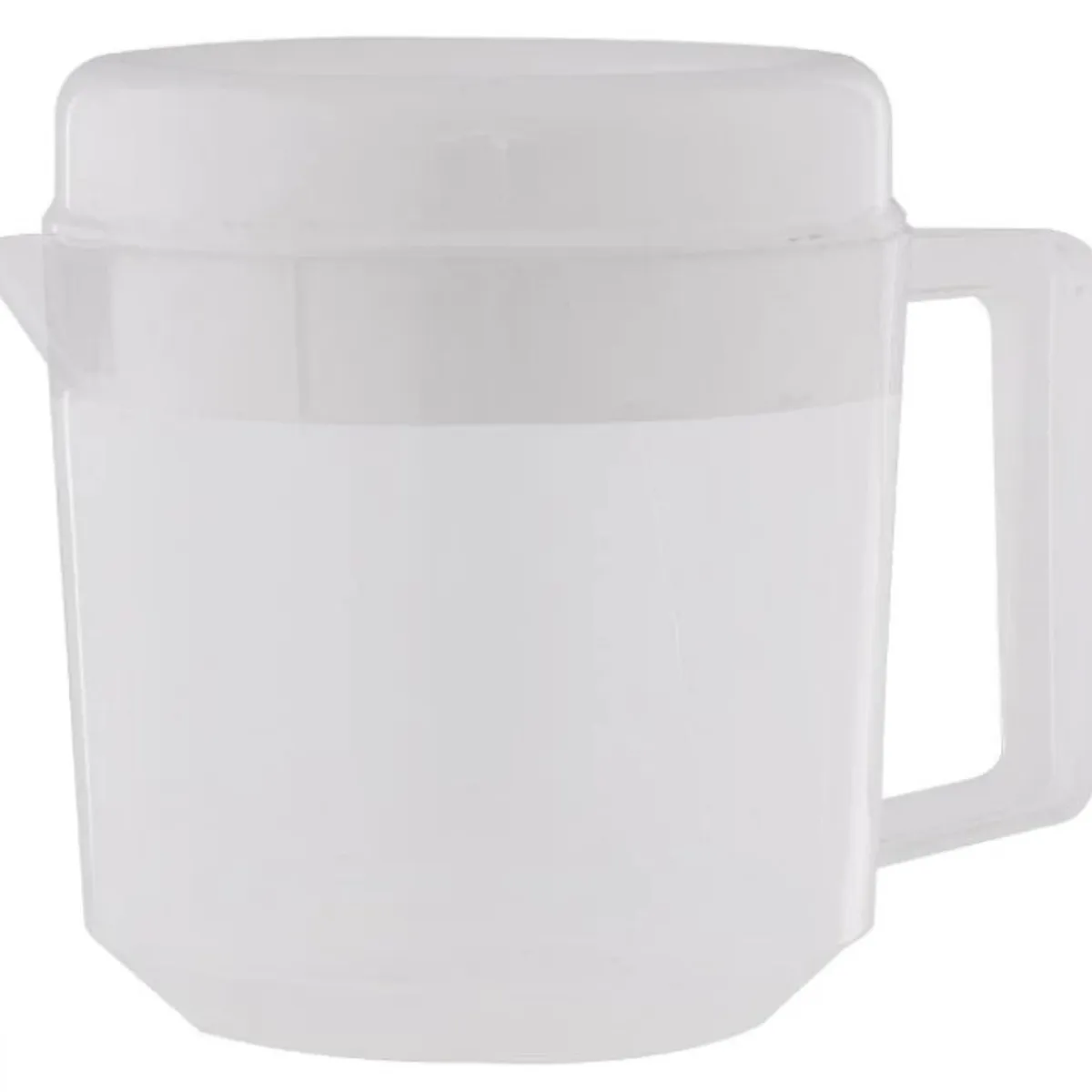 OEM - JARRA PLASTICA CON TAPA BLANCA VANIPLAS 1,5 LT