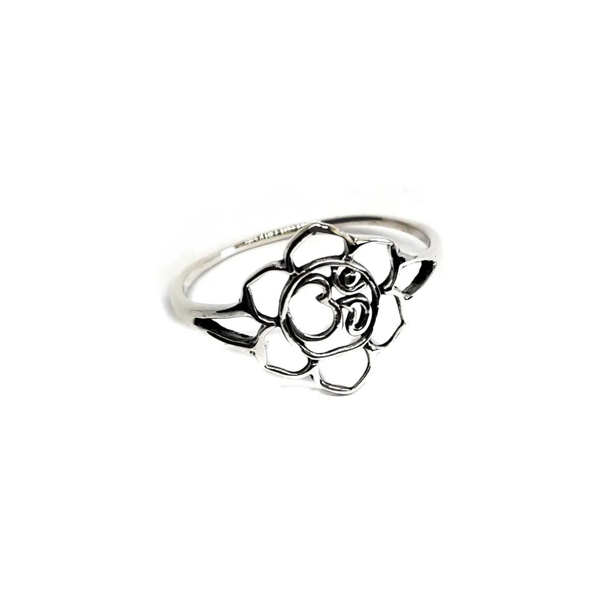COGGIOLA - Anillo Flor De Loto Ohm Plata Fina 925