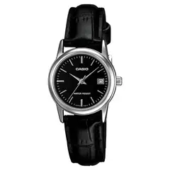 CASIO - Reloj Ltp-V002l-1a Mujer Analogo Cuero