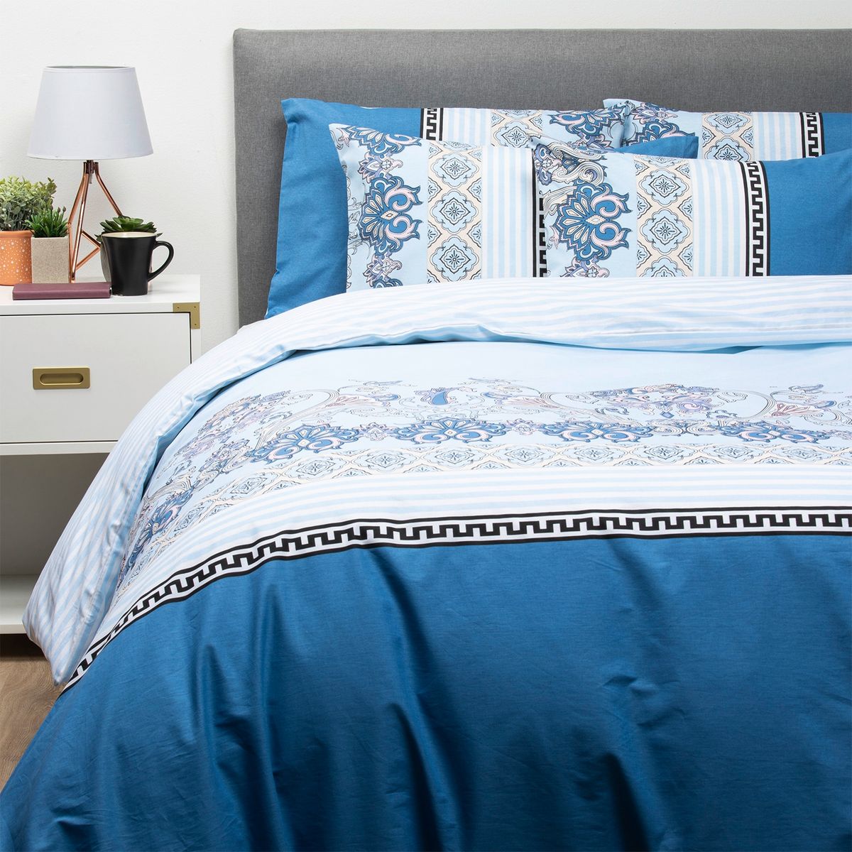 GENERICO - Set con Funda de Plumón Ocean 2 plazas