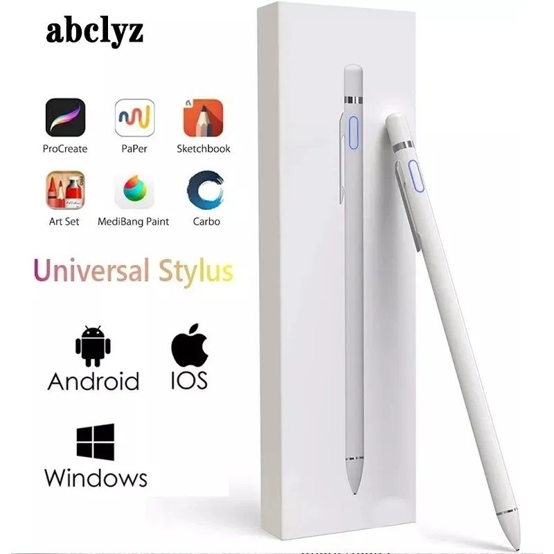 GENERICO - Lápiz Pencil táctil Stylus Universal para IOS y Android