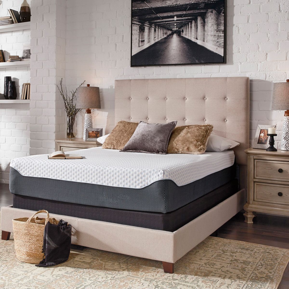 ASHLEY - Colchón king Memory Foam Serie 12 Elite