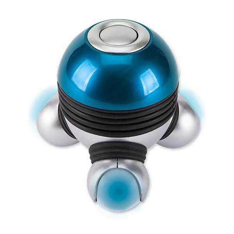 GENERICO - Masajeador Vibratorio Para Cuerpo Led Light Luminoso Azul