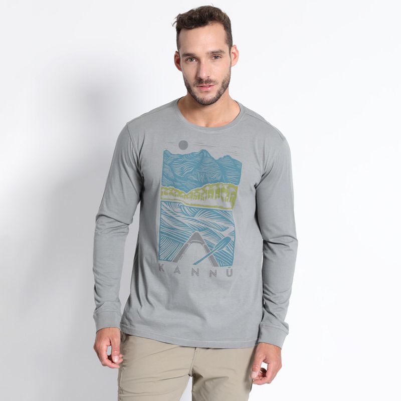 KANNU - Polera Estampada Lifestyle Hombre KANNU