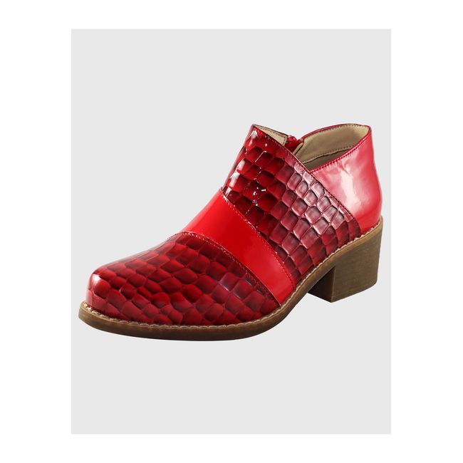 DINASTELLA - Botin crossed Rojo