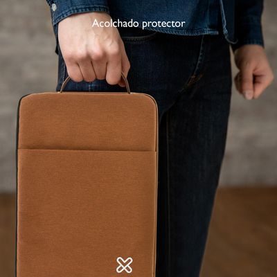 Imagen 2 del producto Funda Notebook Hasta 15.6"" KNS-420 - Cafe