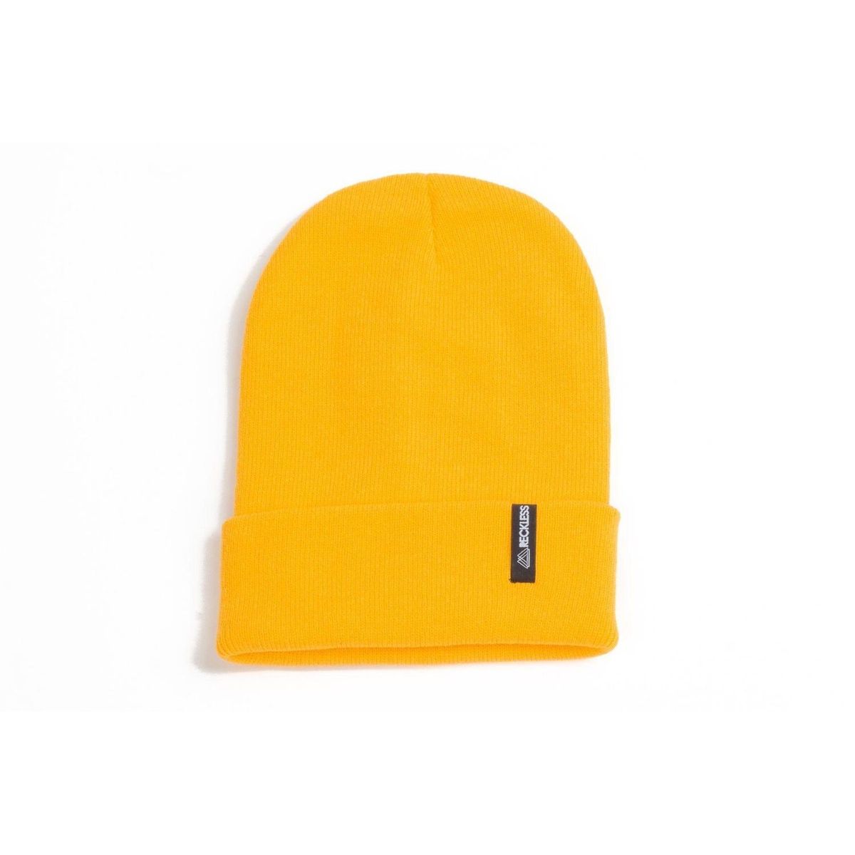 RECKLESS - Gorro de lana Reckless Simple Amarillo