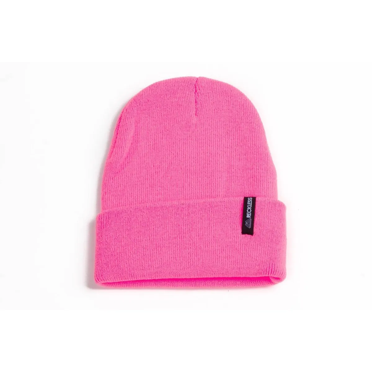 RECKLESS - Gorro de lana Reckless Simple Rosado Fuerte