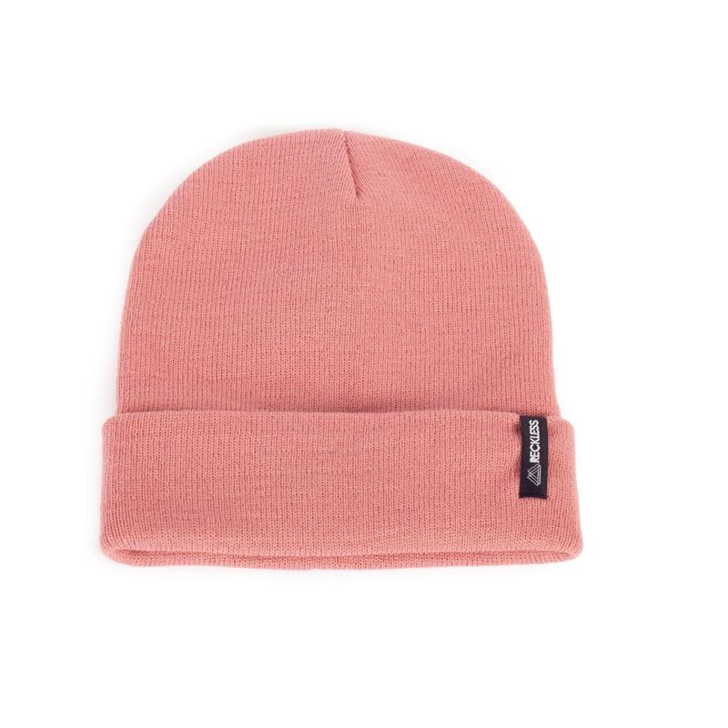 RECKLESS - Gorro de lana Reckless Simple Palo Rosa