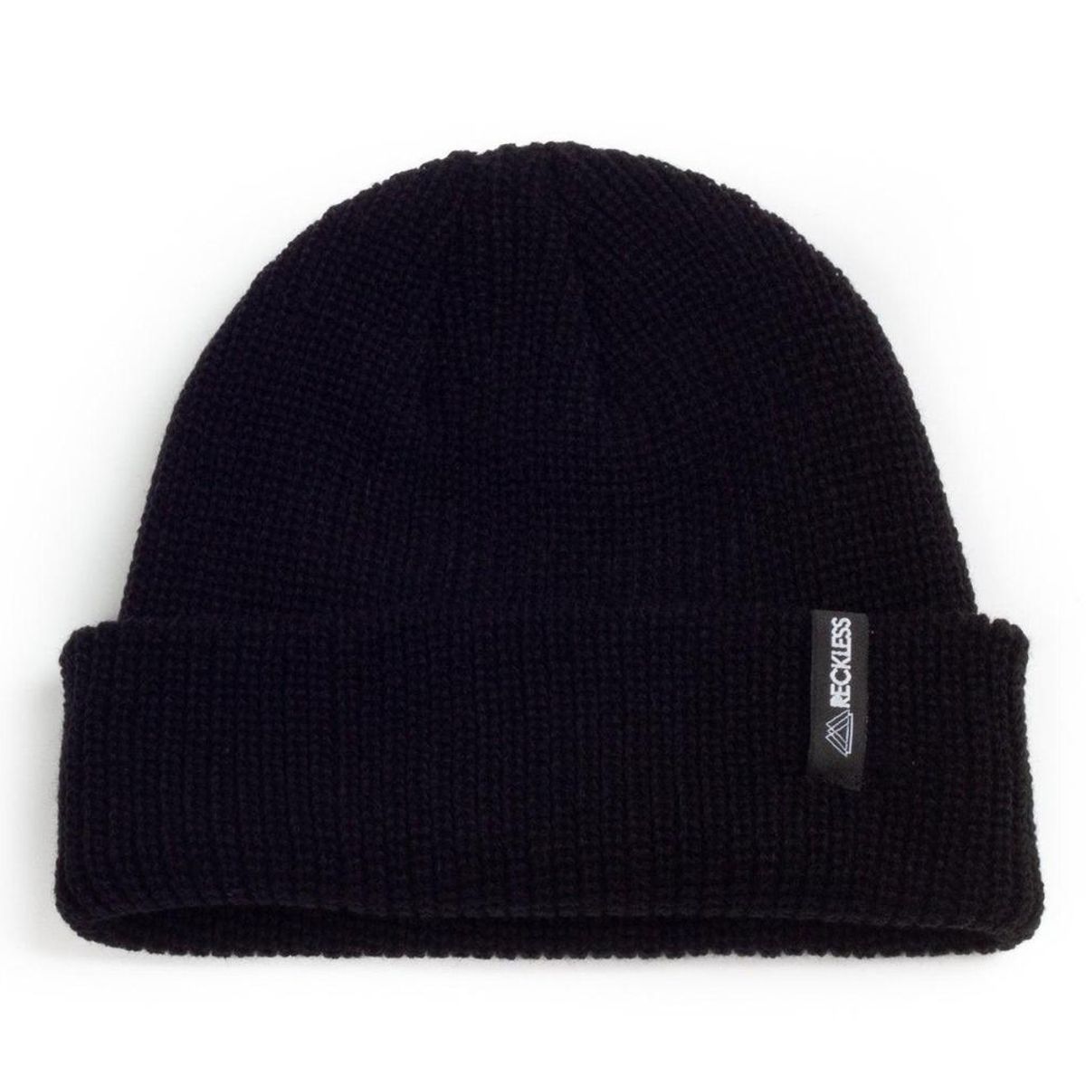 RECKLESS - Gorro de lana Reckless Fold 2 Negro Pescador
