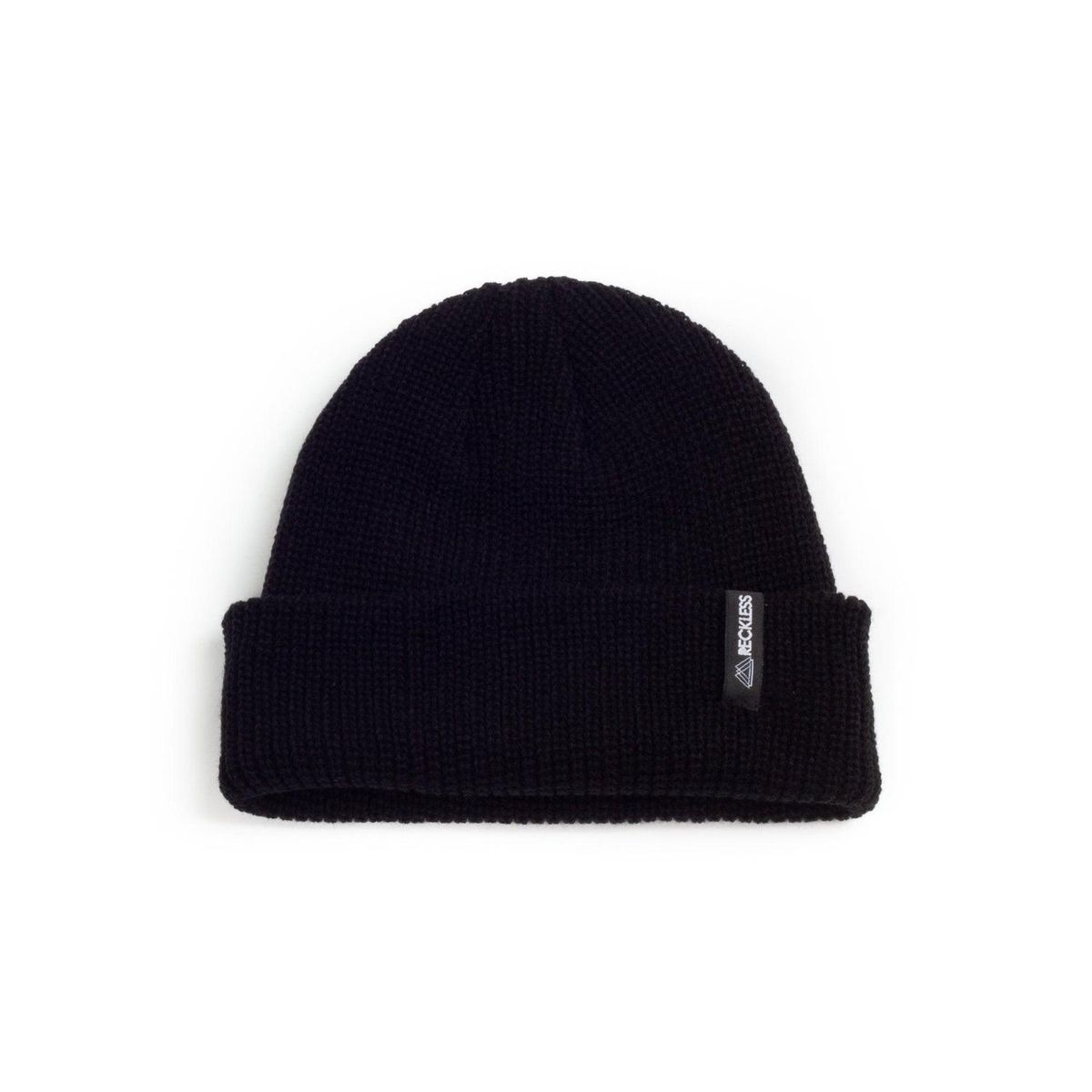 RECKLESS - Gorro de lana Reckless Fold 2 Negro Pescador