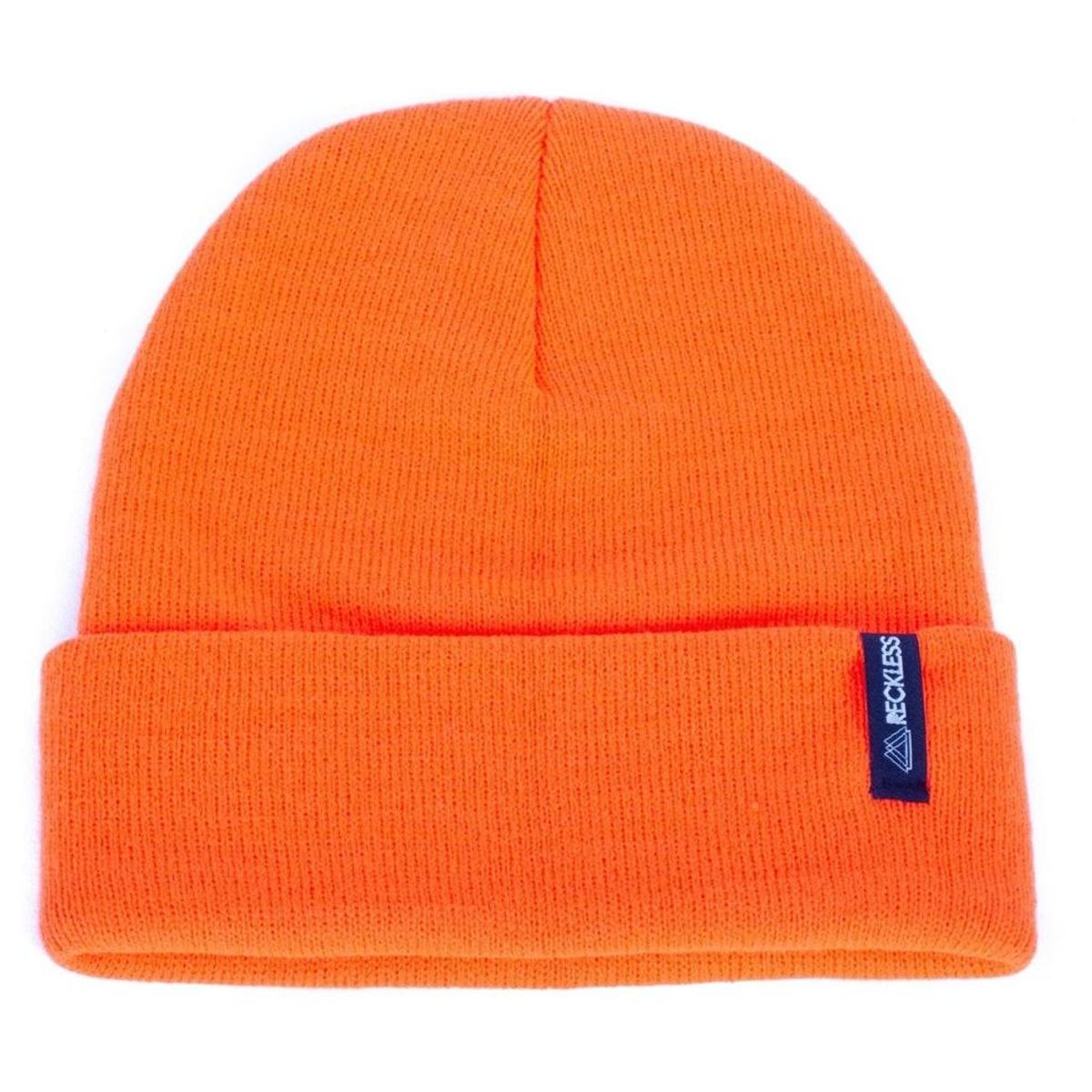 RECKLESS - Gorro de lana Reckless Simple Naranjo Fuerte