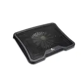 XTECH - Base Enfriadora laptop 14" Puerto USB Negra