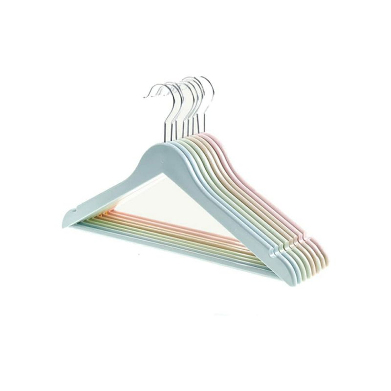 REMEX - Gancho Colgador Ropa Antideslizante Color Pastel 30 Unidades REMEX