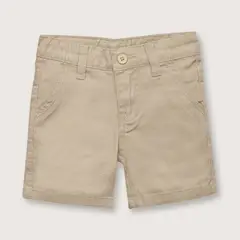 OPALINE - Bermuda de niño beige (6 meses a 4 años)