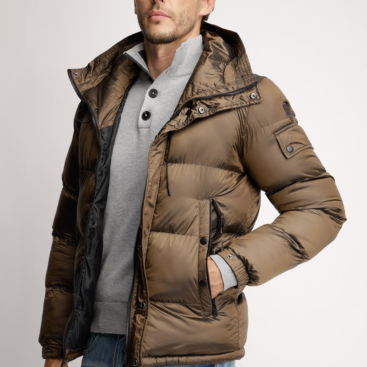 FEROUCH - Chaqueta Puffa Aspen Fj Marrón Ferouch