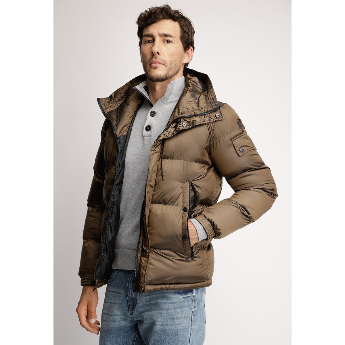 FEROUCH - Chaqueta Puffa Aspen Fj Marrón Ferouch