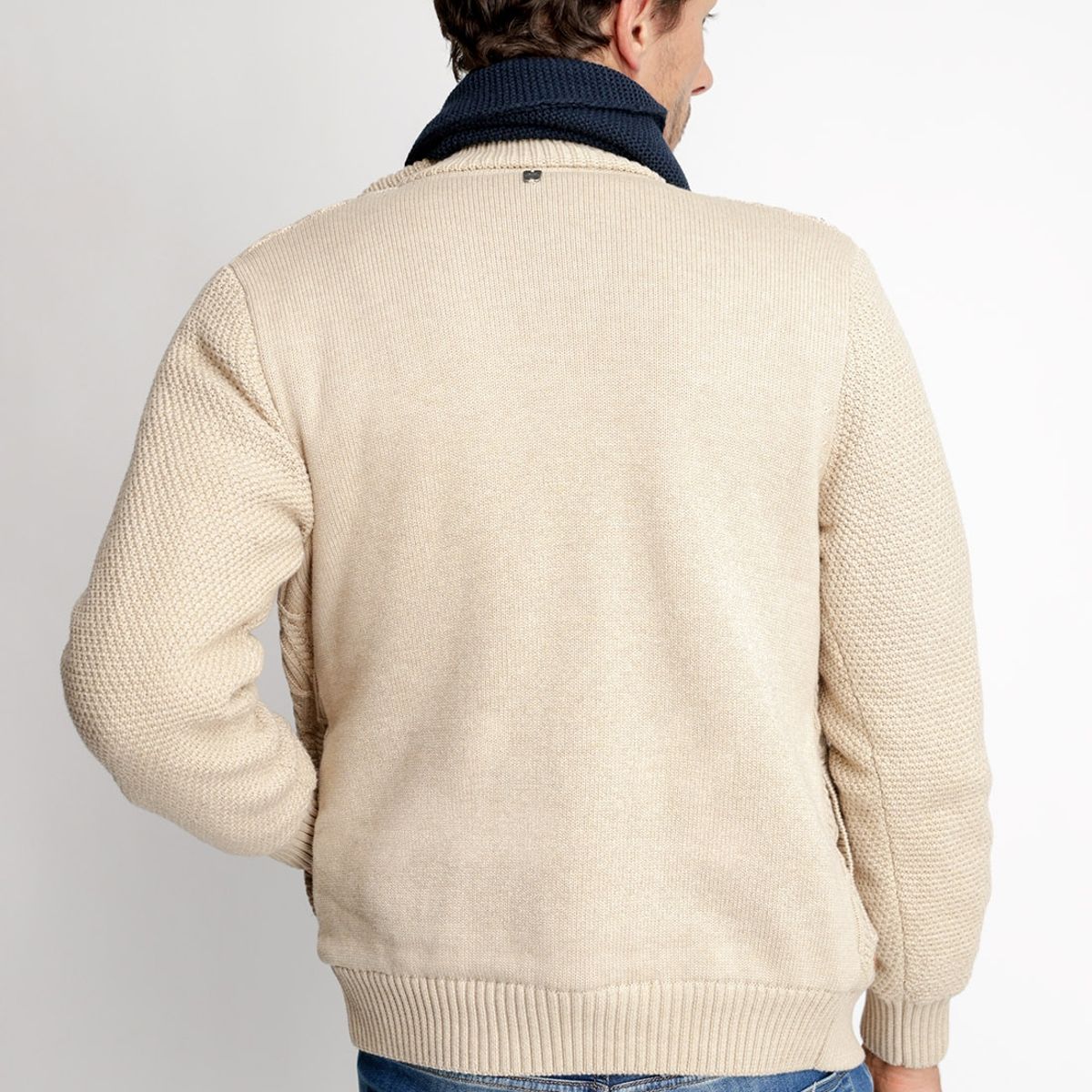 FEROUCH - Cardigan Sherpa New York Beige Ferouch