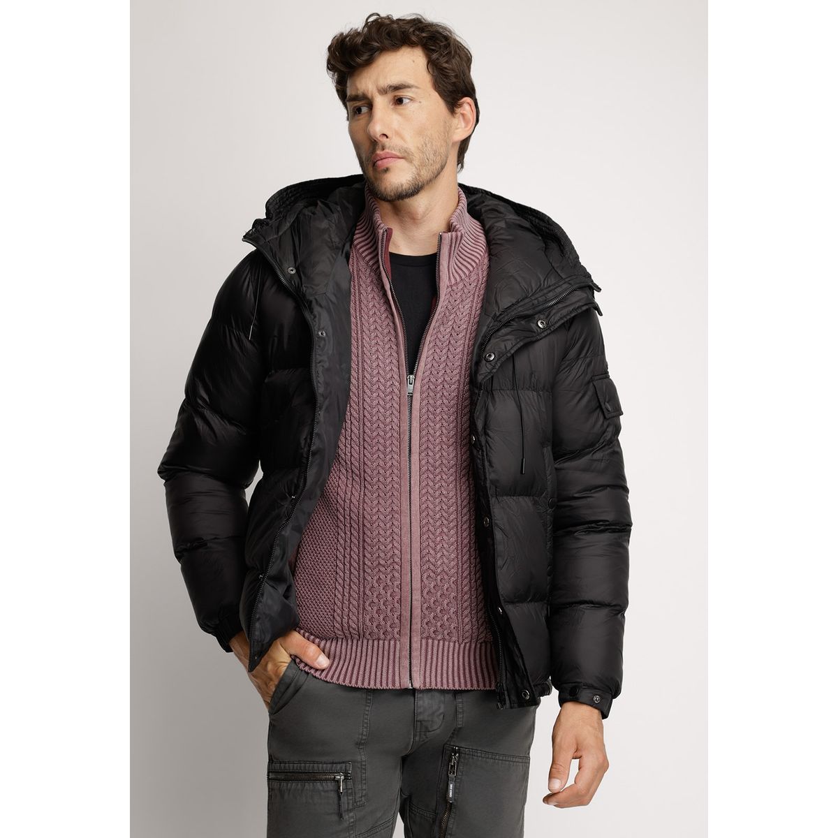 FEROUCH - Chaqueta Puffa Aspen Fj Negro Ferouch