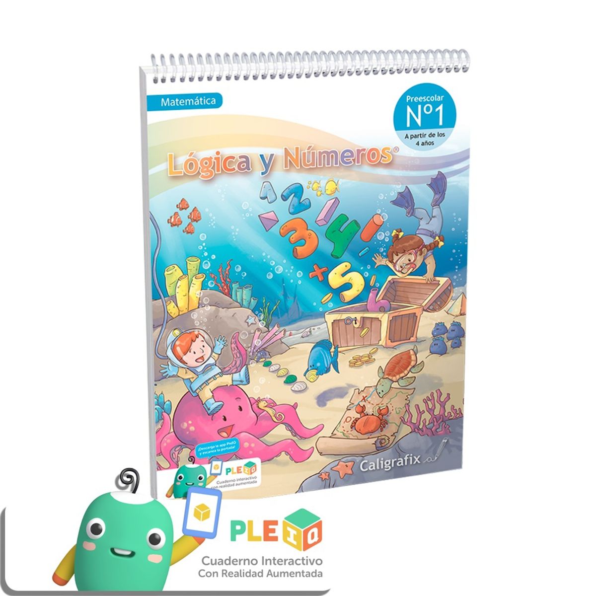 CALIGRAFIX - Logica y Números 1 Pre Kinder Caligrafix