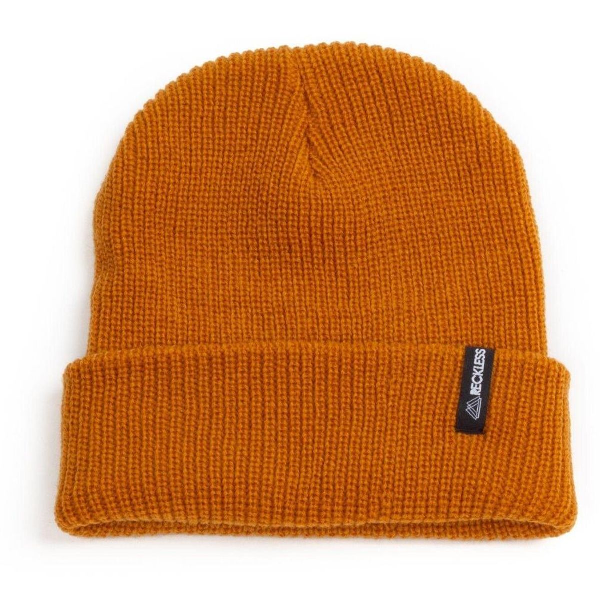 RECKLESS - Gorro de lana Reckless Fold 2 Mostaza