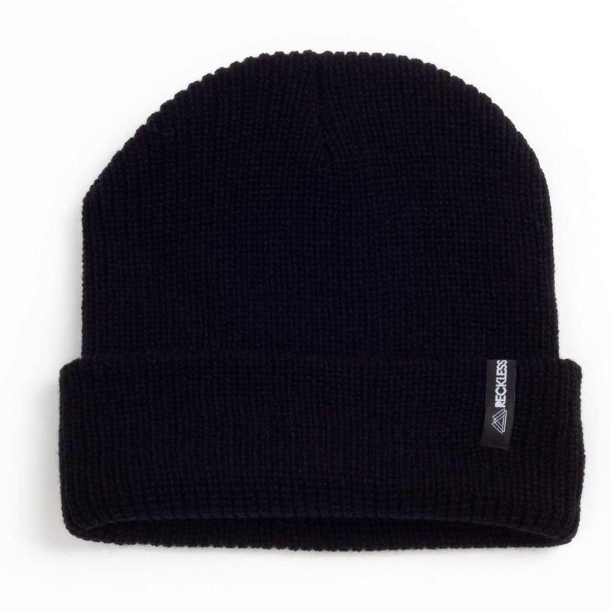 RECKLESS - Gorro de lana Reckless Fold 2 Negro