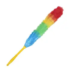 EKOI - Plumero Colores Para Limpieza Del Hogar Con Mango Soporte