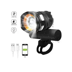 GENERICO - Luces De Bicicleta Delantera Faro Led Impermeable 3500 Lumen