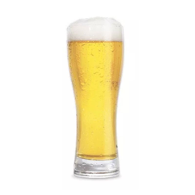 CRISTAR - Set 4 Vasos Cerveceros Cristar Modelo Berlin 566 ML.
