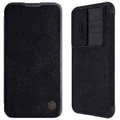 NILLKIN - Carcasa Flip Cover Para Samsung S23 Normal- Negro
