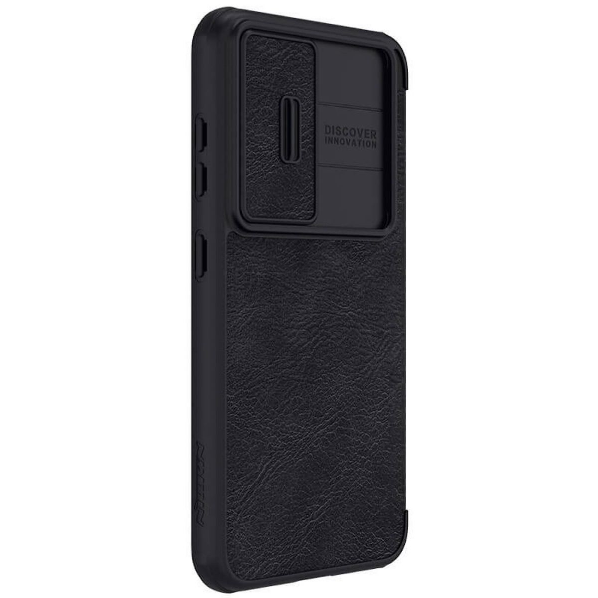 NILLKIN - Carcasa Nillkin Flip Cover Para Samsung S23 Normal- Negro