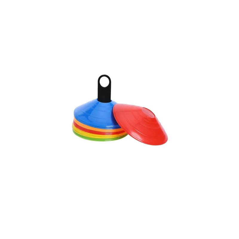 GENERICO - Set 50 Conos Agilidad Juego Rack Entrenamiento +bolsa