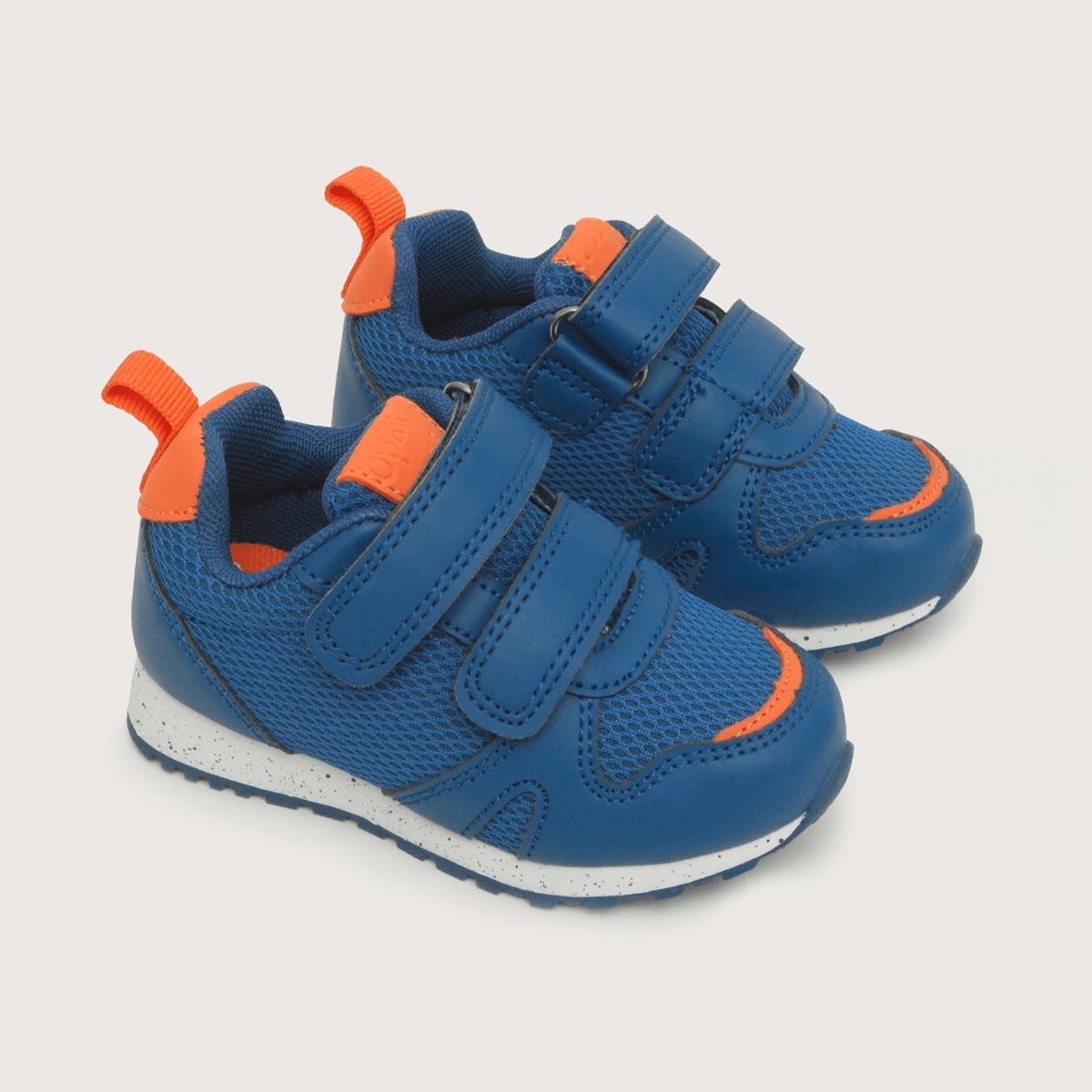 OPALINE - Zapatilla urbana de niño mesh azul (20 a 29)
