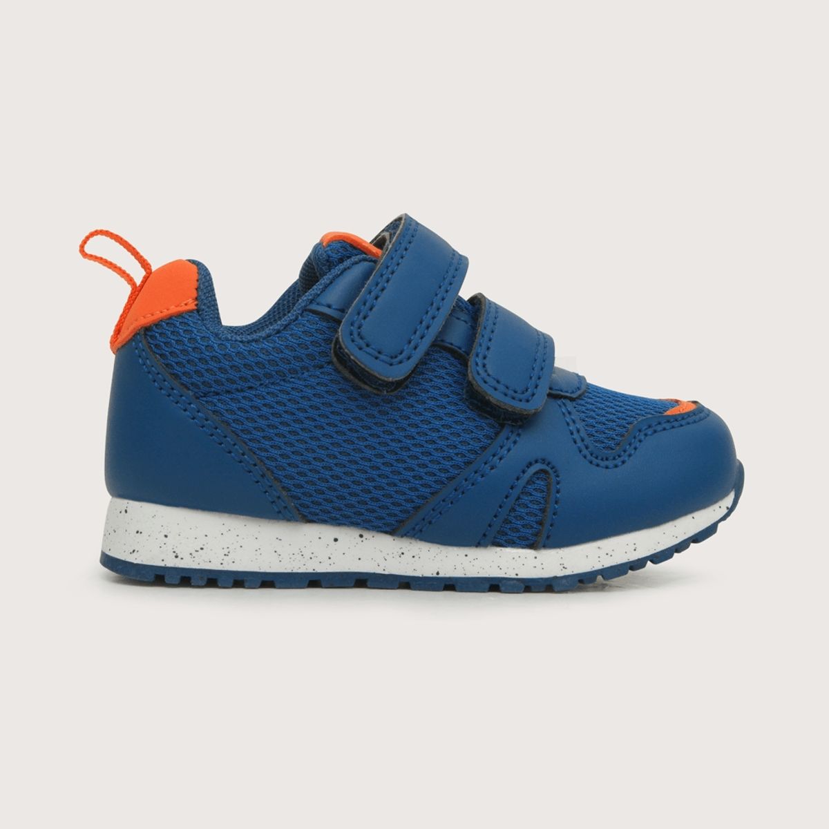 OPALINE - Zapatilla urbana de niño mesh azul (20 a 29)