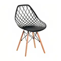 KLIK - Silla Eames Enrejada Mesh - Negra