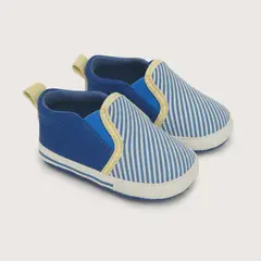OPALINE - Alpargata de niño náutica azul (14 a 18)