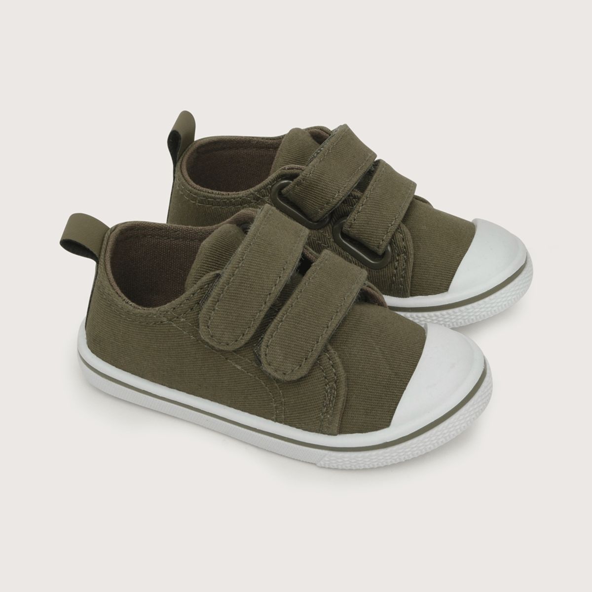 OPALINE - Zapatilla urbana de niño textil verde (20 a 29)