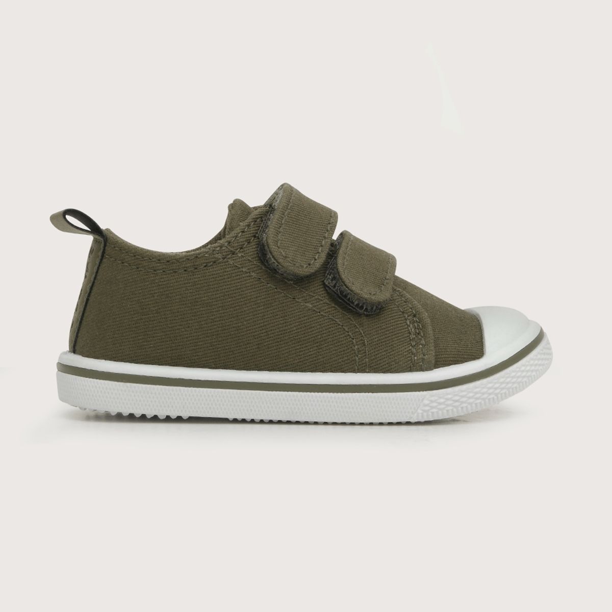 OPALINE - Zapatilla urbana de niño textil verde (20 a 29)