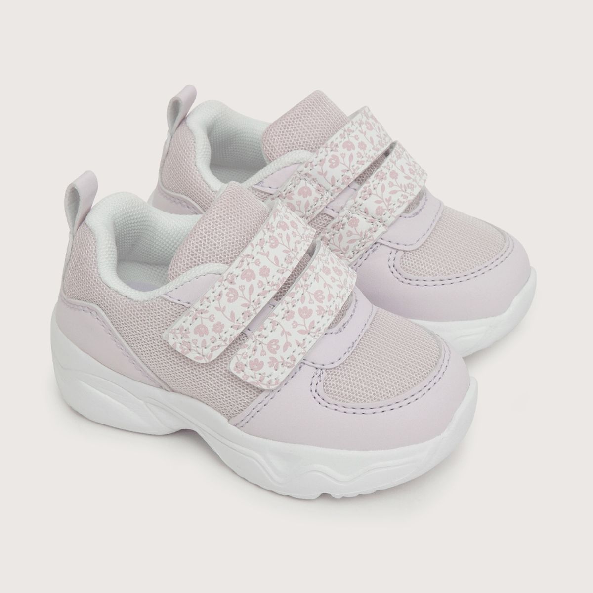 OPALINE - Zapatilla urbana de niña chunky Lila (20 a 29)