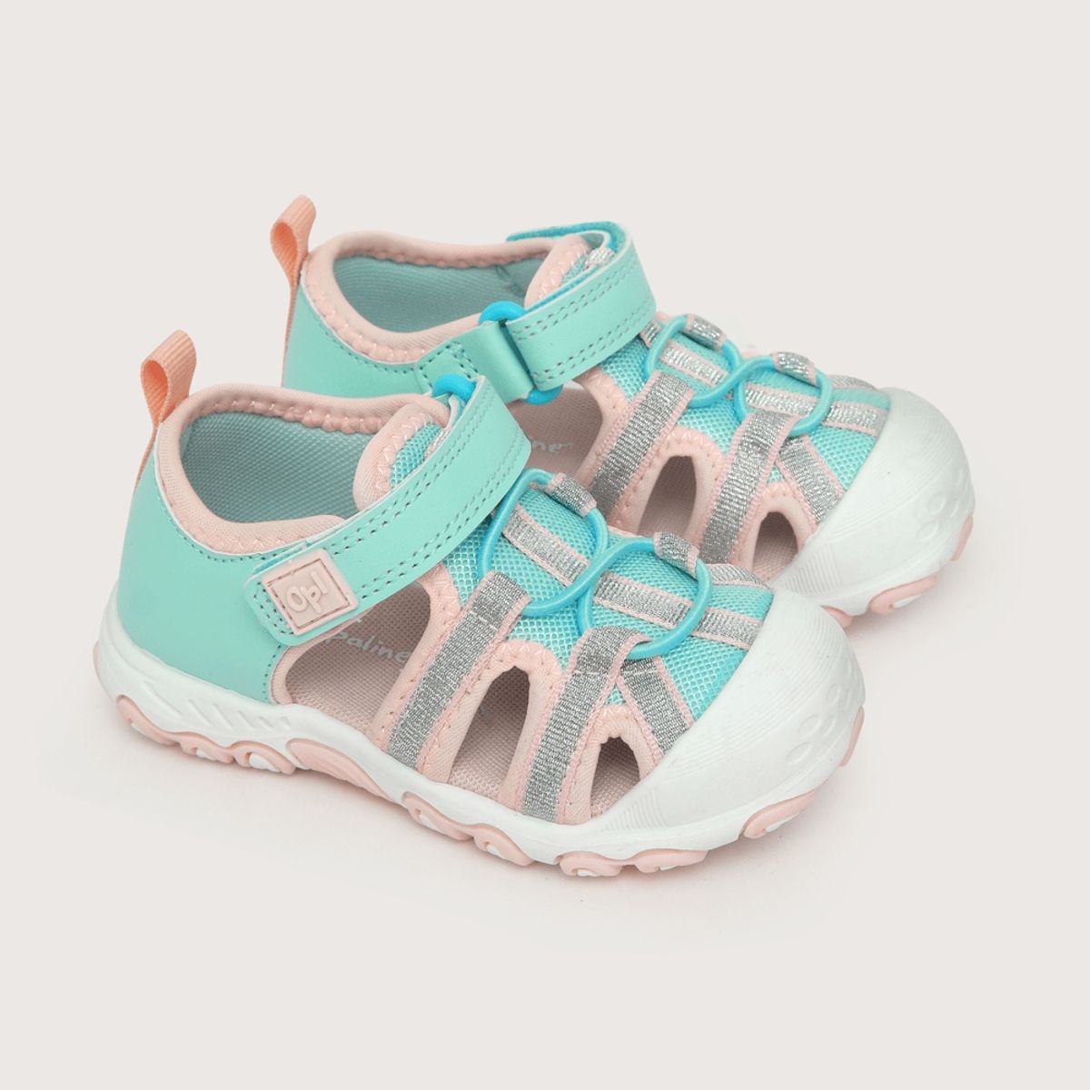OPALINE - Sandalia de niña outdoor Aqua (20 a 29)