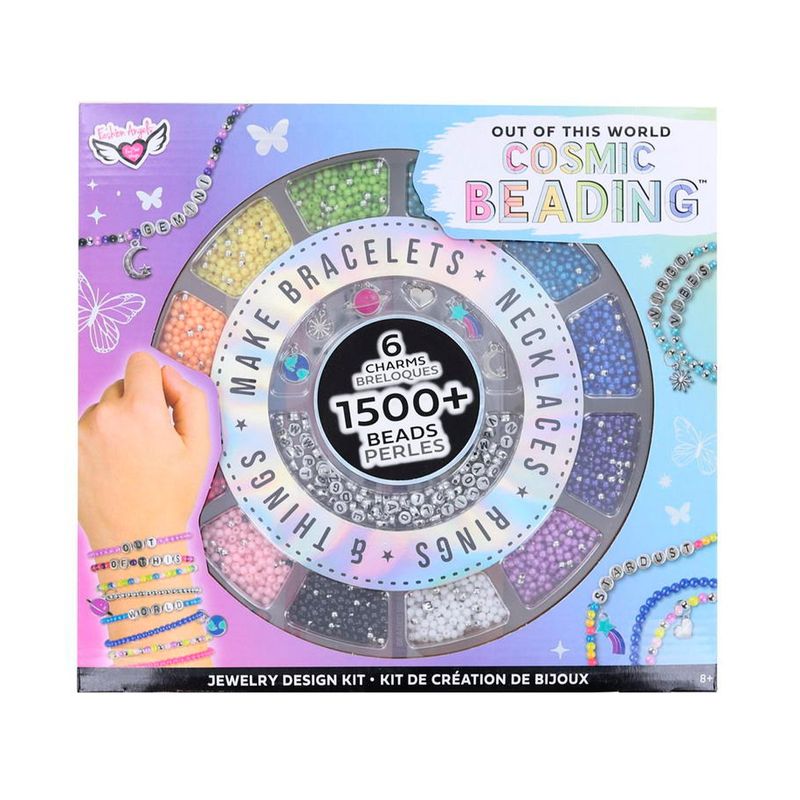 FASHION ANGELS - Ruleta para Pulseras Fashion Angels Set 1500 Mostacillas