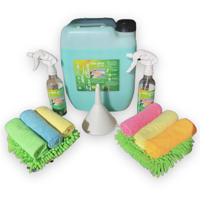 ZEROCLEAN - Kit Empresarial Zeroclean Exterior -  Lavado sin agua