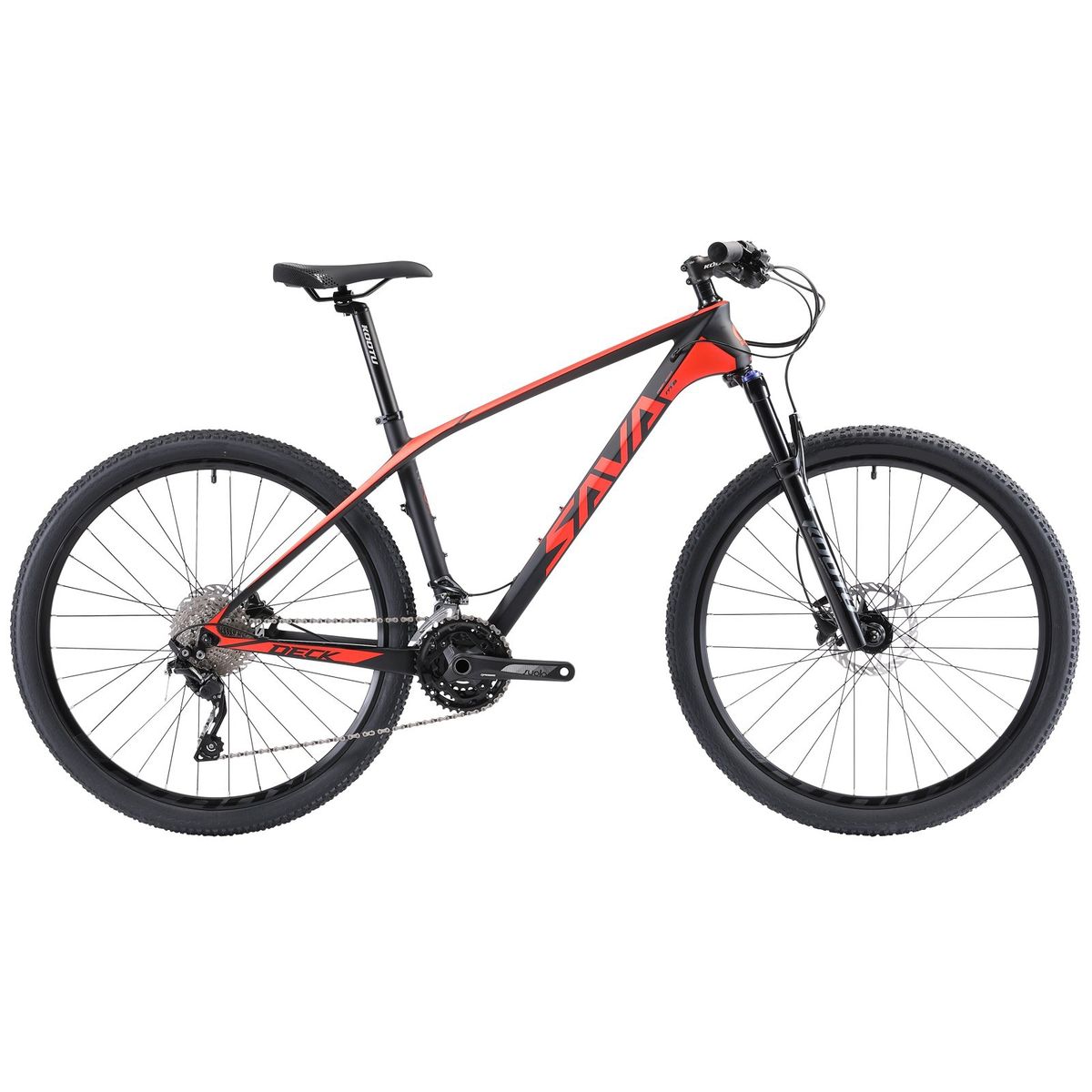 SAVA - MOUNTAIN BIKE CARBONO SAVA DECK 2.0 TALLA L 29" BLACK RED
