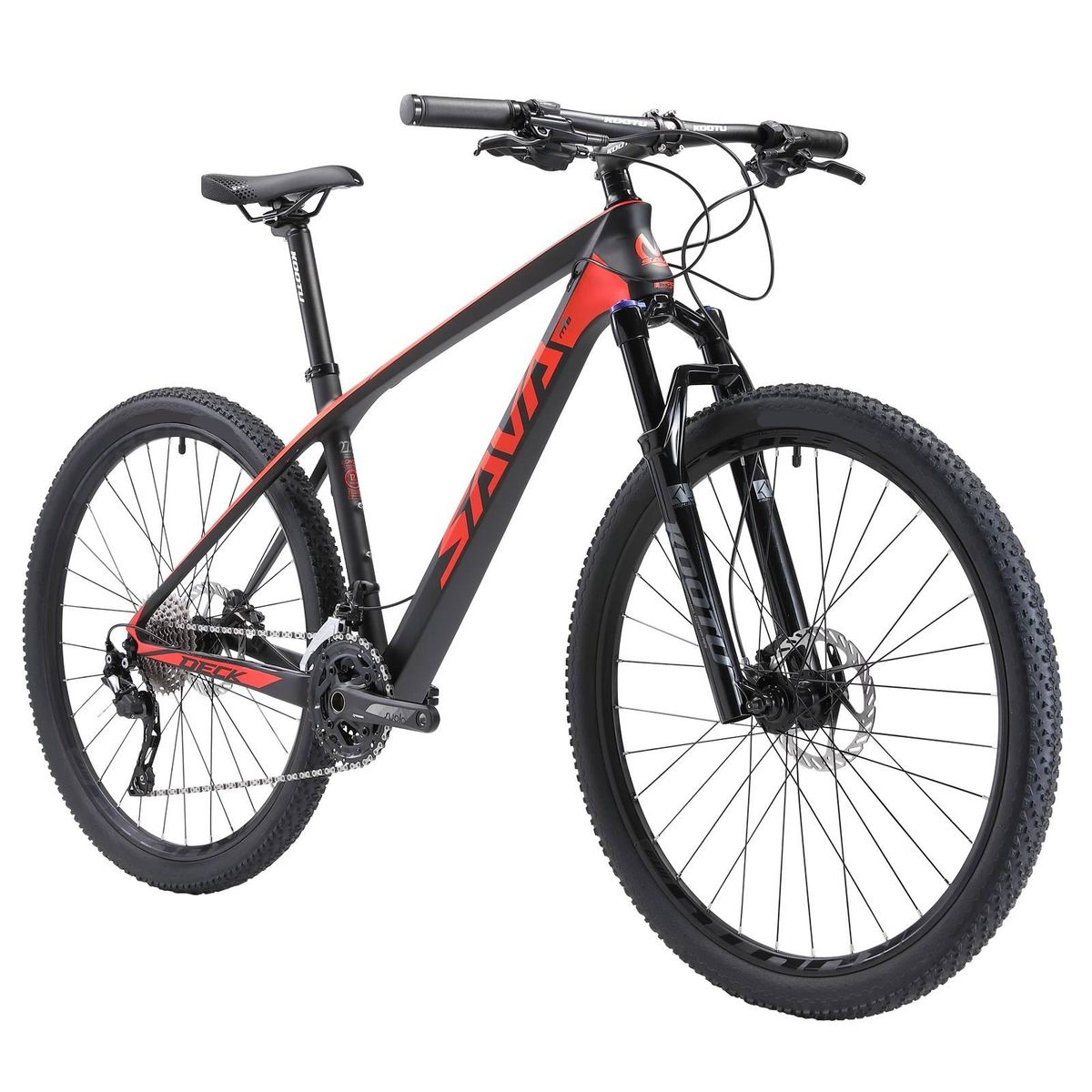 SAVA - MOUNTAIN BIKE CARBONO SAVA DECK 2.0 TALLA L 29" BLACK RED