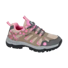 BLACKSHEEP - ZAPATO OUTDOOR BAJO TAUPE-ROSA SIERRA BELLA