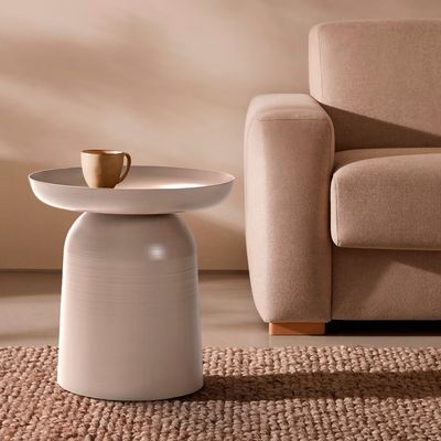 Imagen 2 del producto Mesa Lateral Metálica Otelo Taupe Form