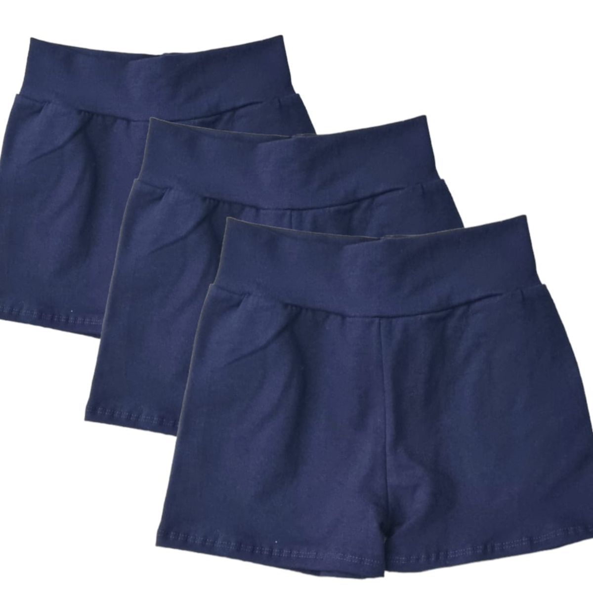 AGW - Pack 3 Calzas Short Niña 100% Algodon Nacional