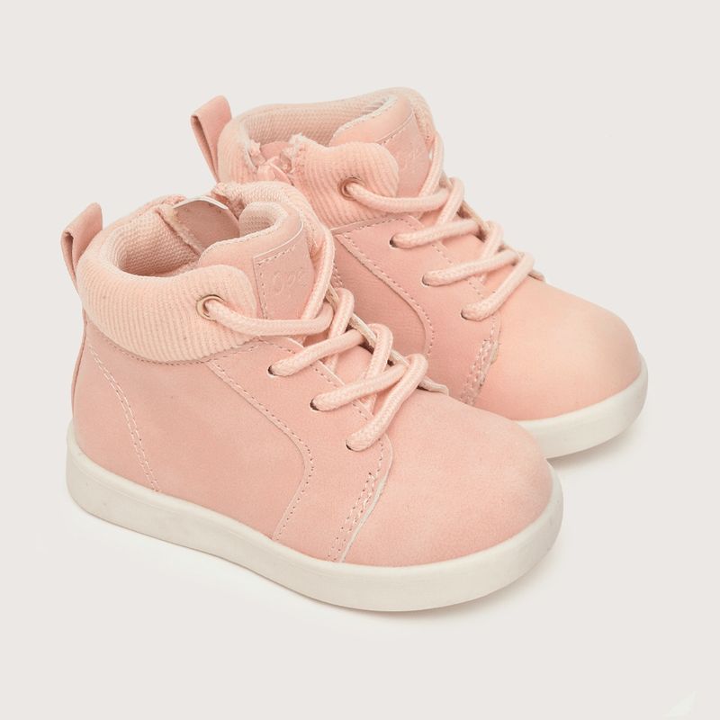 OPALINE - Zapatilla urbana de niña rosado (18 a 21)